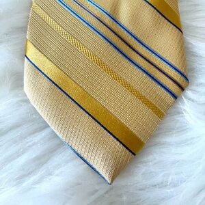 Jones New York Gold 100% Polyester Men’s Neck Tie